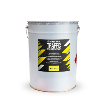 Straßenmarkierungsfarbe Traffic Road Marking Paint, 25 kg, Farbe: Gelb