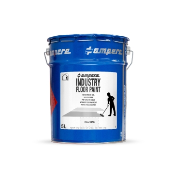 Bodenmarkierungsfarbe Industry Floor Paint, 5 l, Farbe: Weiß