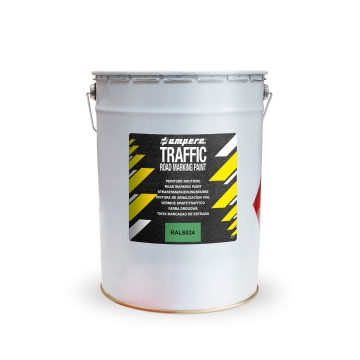 Straßenmarkierungsfarbe Traffic Road Marking Paint, 25 kg, Farbe: Grün