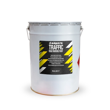 Straßenmarkierungsfarbe Traffic Road Marking Paint, 25 kg, Farbe: Schwarz